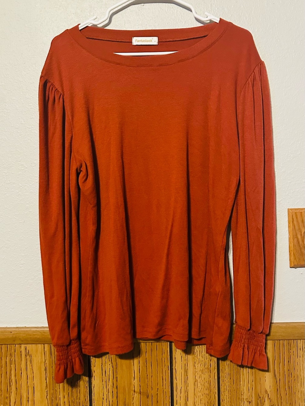 Fantaslook Women's LARGE Long-Sleeve Top